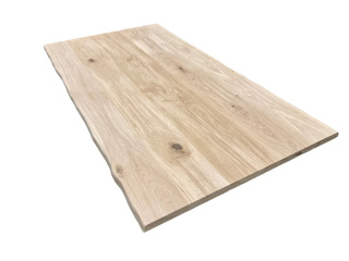 Blat Dębowy Lity Gr.4cm Szer.40cm Surowy